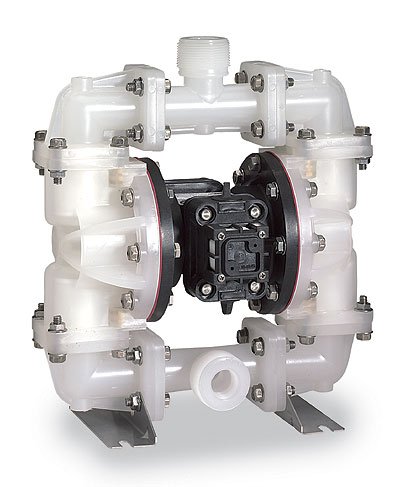 Sandpiper - 7400070 PB.25,TS3PP. Air-Powered Double-Diaphragm PP Pump, Santoprene; 4 GPM