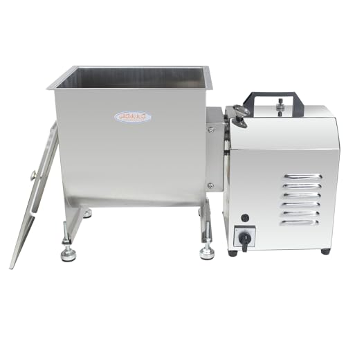 Hakka 80-Pound/40-Liter capacity Tank Stainless Steel Electric Meat Mixer (Mixing Maximum 60-Pound for Meat)
