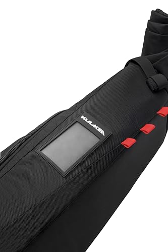 KULKEA KANTAJA Single Roller Ski Bag - Ultra Durable, Spacious Rolling Ski Carrier and Ski Gear Storage - Water Resistant Ski Bag with Wheels - Premium Ski Storage and Travel Bag