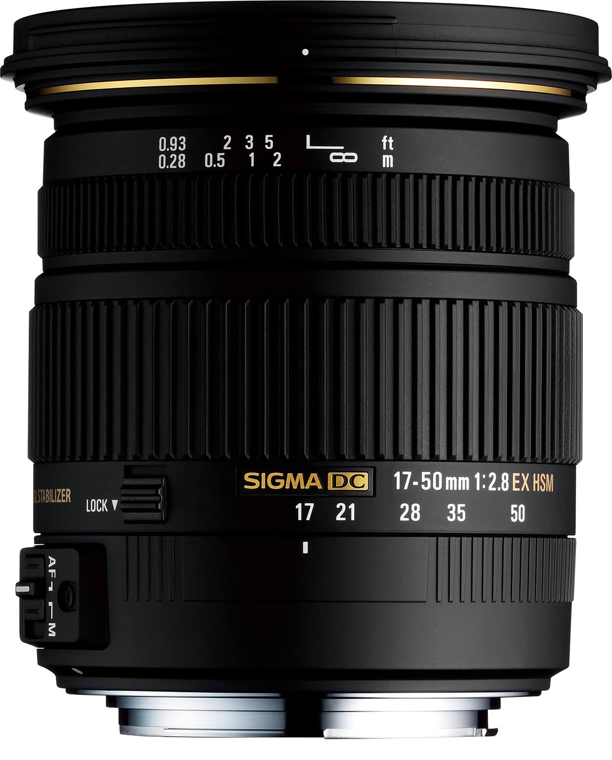 Sigma EX Zoom Lens for Sigma SA - 17mm-50mm - F/2.8