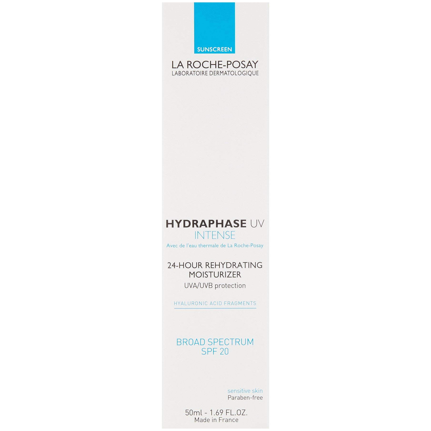 La Roche-Posay Hydraphase Intense UV Moisturizer with SPF 20, 1.69 fl. oz.