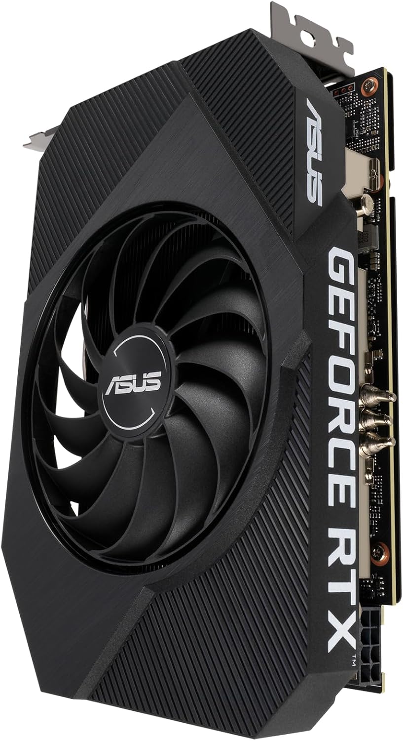 ASUS Phoenix NVIDIA GeForce RTX 3060 V2 Gaming Graphics Card- PCIe 4.0, 12GB GDDR6 memory, HDMI 2.1, DisplayPort 1.4a, Axial-tech Fan Design, Protective Backplate, Dual ball fan bearings, Auto-Extreme