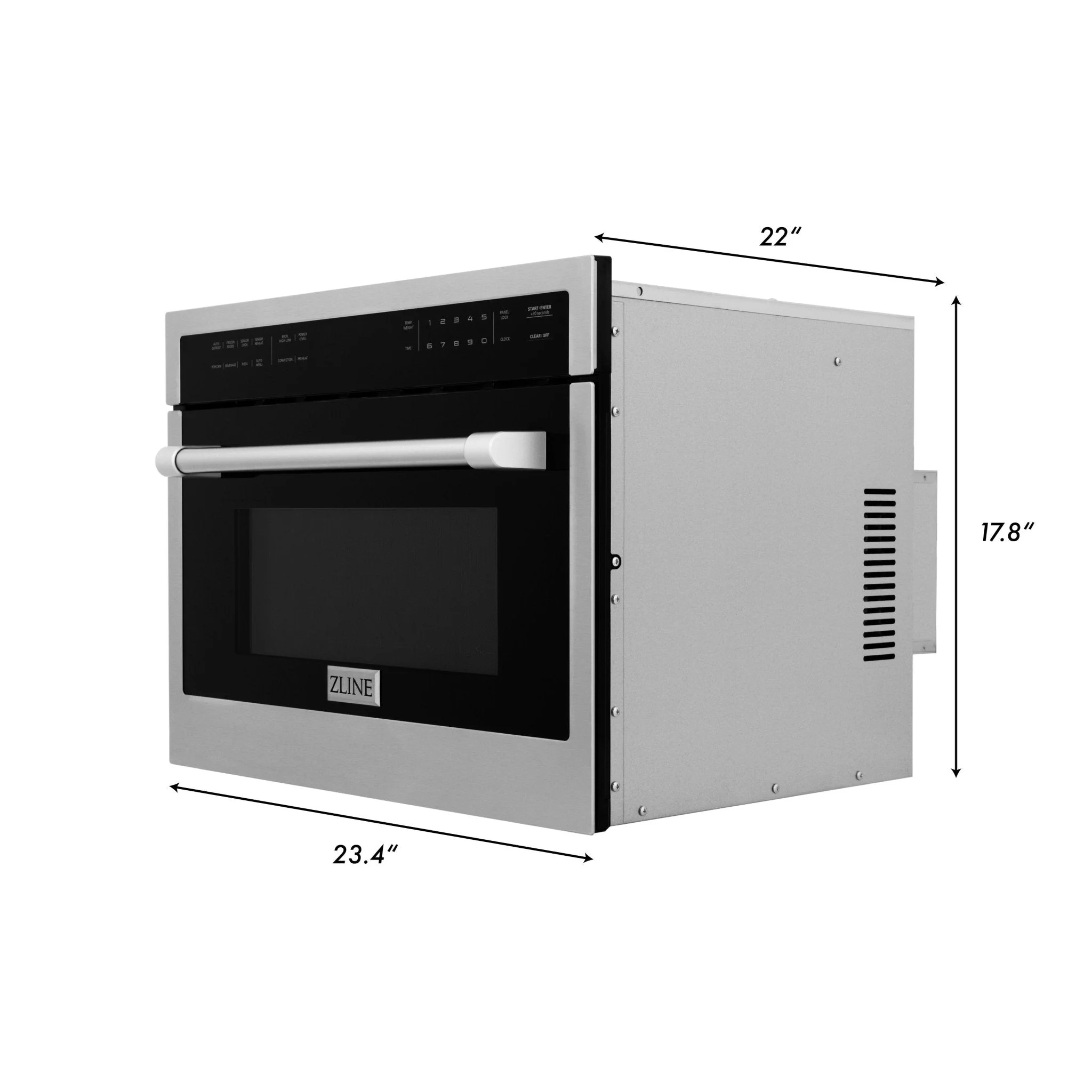 ZLINE 24 Microwave Oven in Stainless Steel