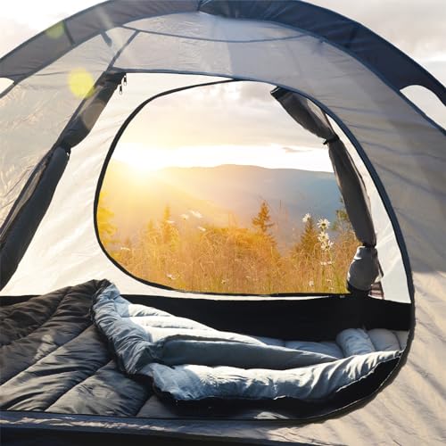 Double Sleeping Bag for Adults,15 Degree and 0 Degree 2 Person Sleeping Bag Cold Weather Queen Size Sleeping Bag for Couples or Family Outoor Camping, RV Traveling