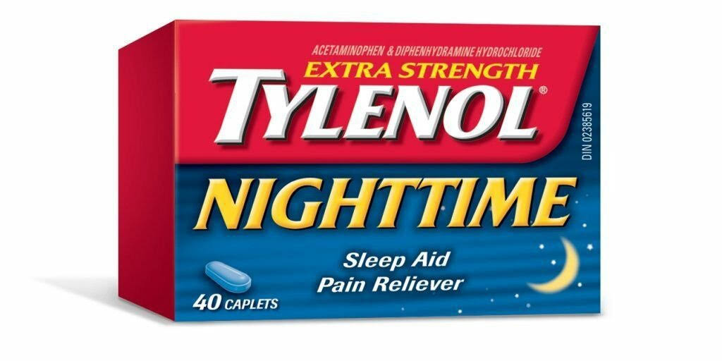 Tylenol Extra Strength Nighttime Pain Relief with Sleep Aid 2 x 40 CA