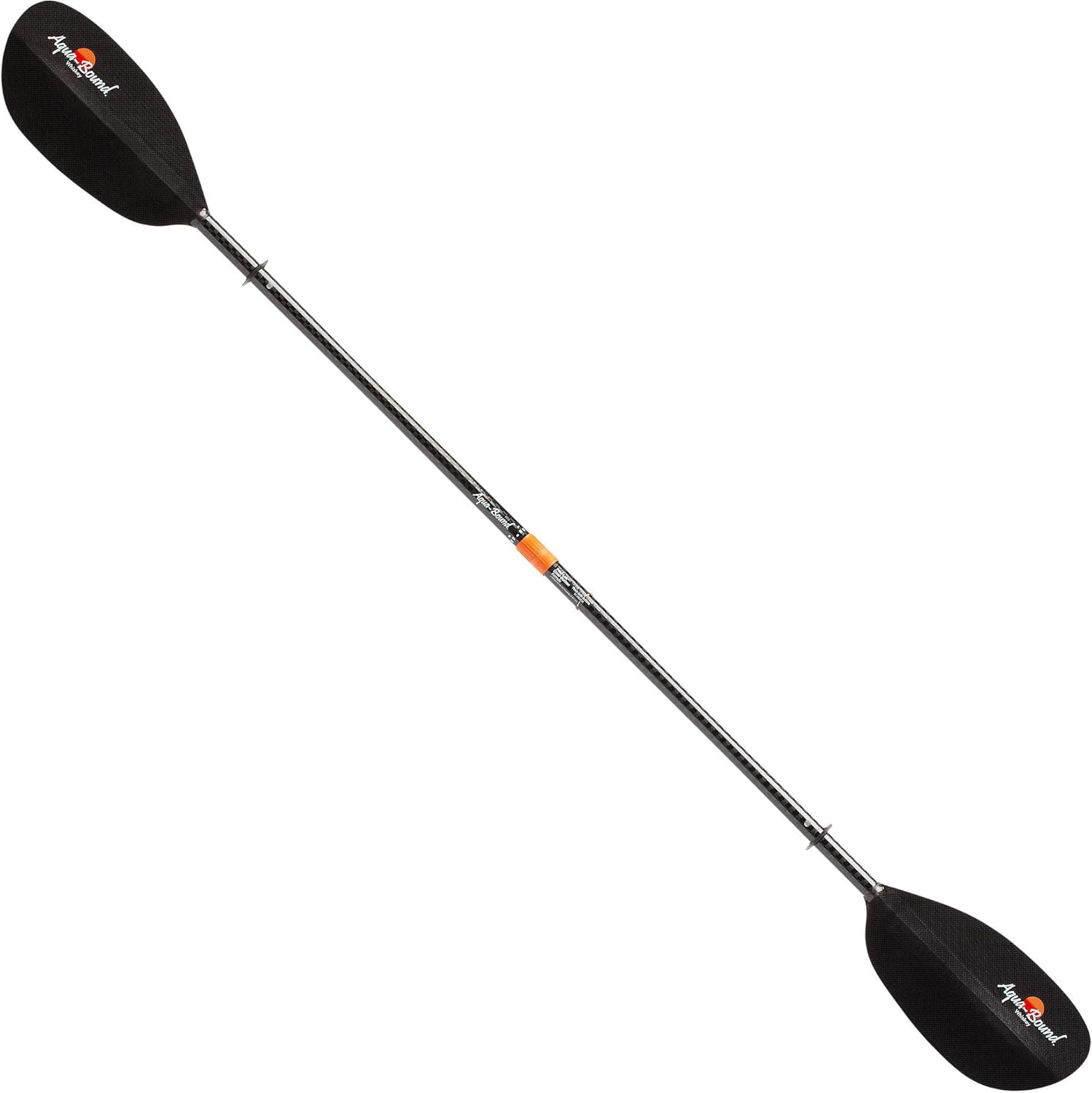 AQUA BOUND Whiskey Carbon Straight Shaft 4-Piece Kayak Paddle (215 cm)