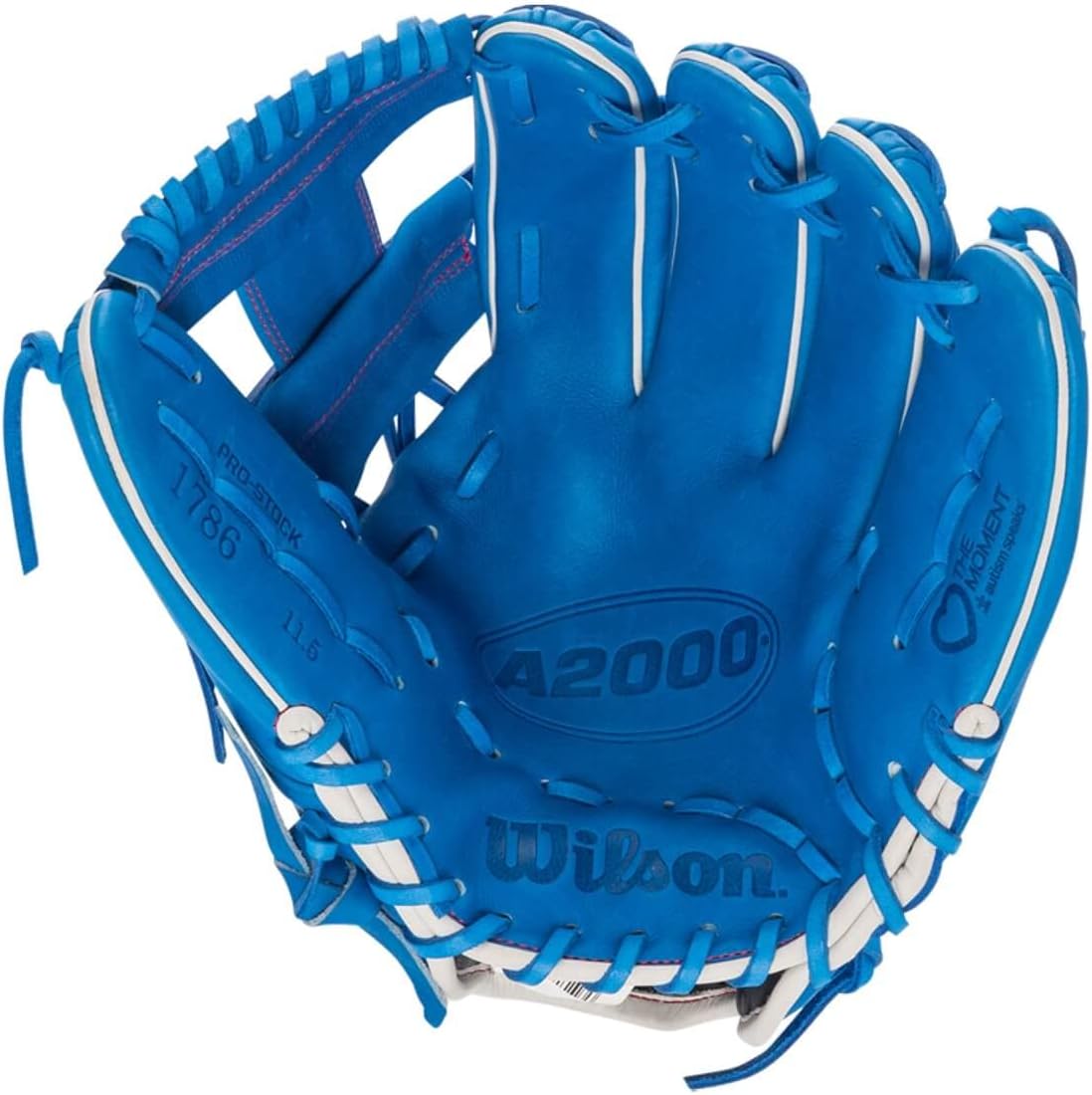 wilson 2023 A2000 1786 Love The Moment WBW100845115 11.5'' Baseball Fielder's Glove