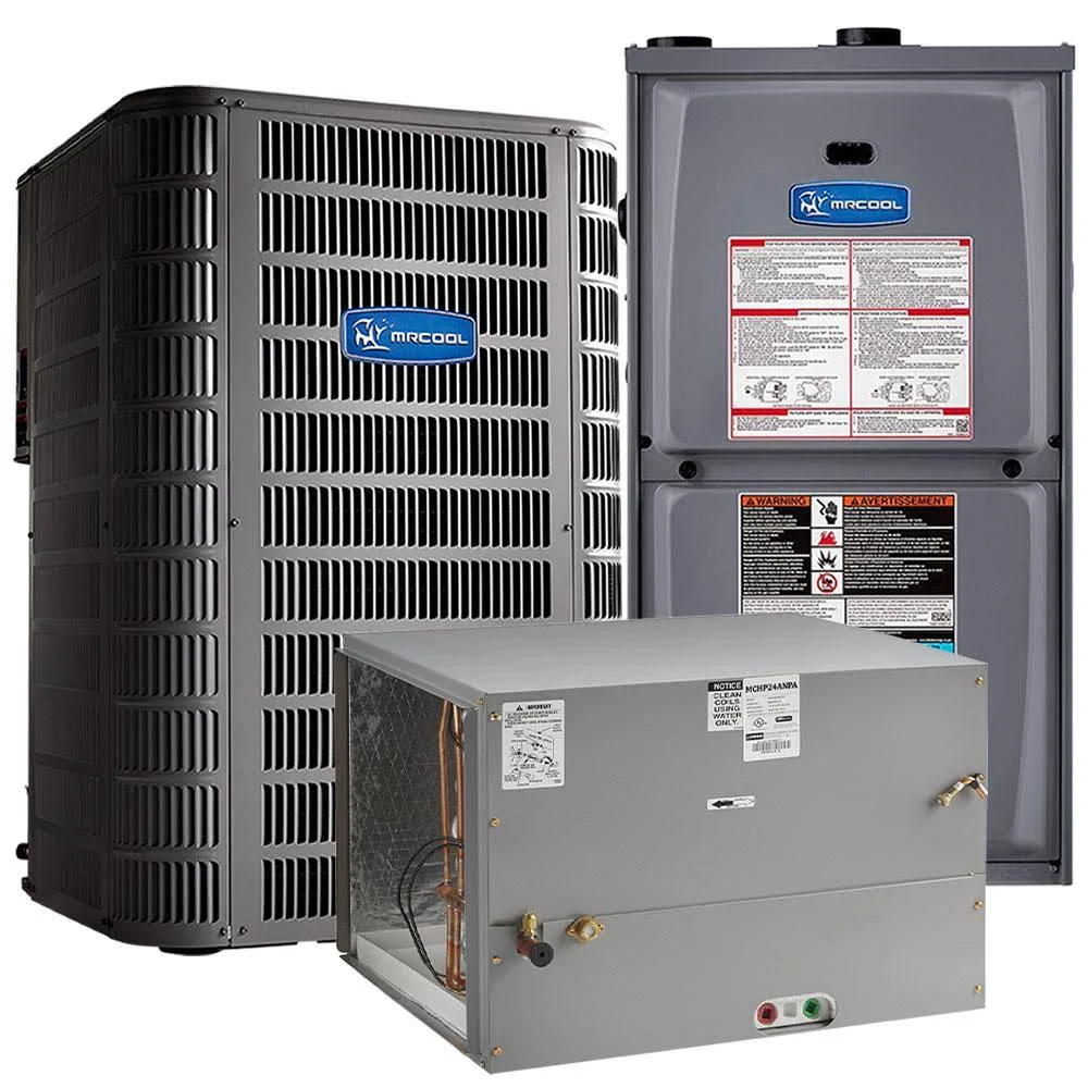 MRCOOL 5 Ton BTU R410A Horizontal Cased Evaporator Coil