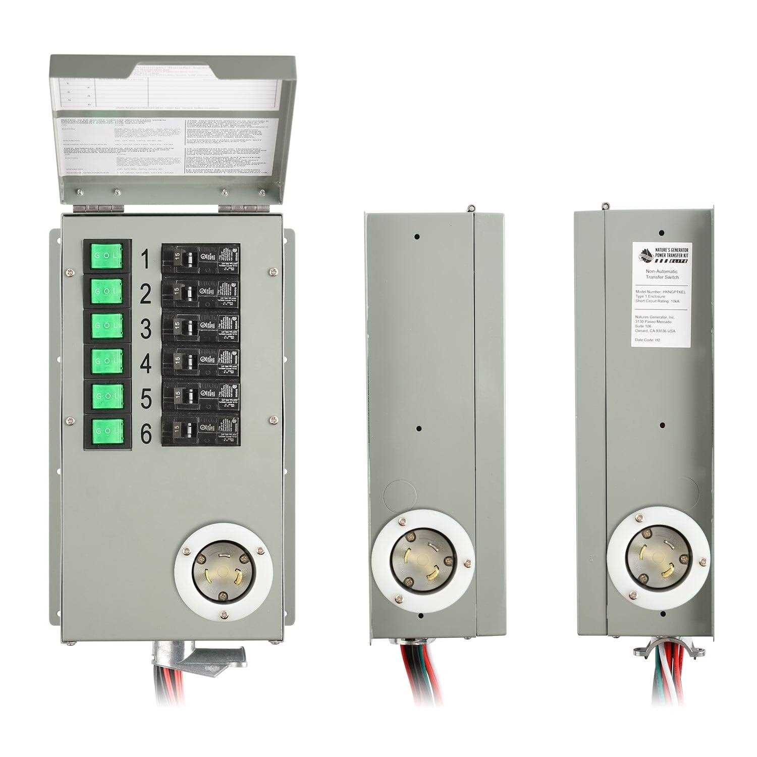 Nature’s Generator Elite Power Transfer Switch Kit
