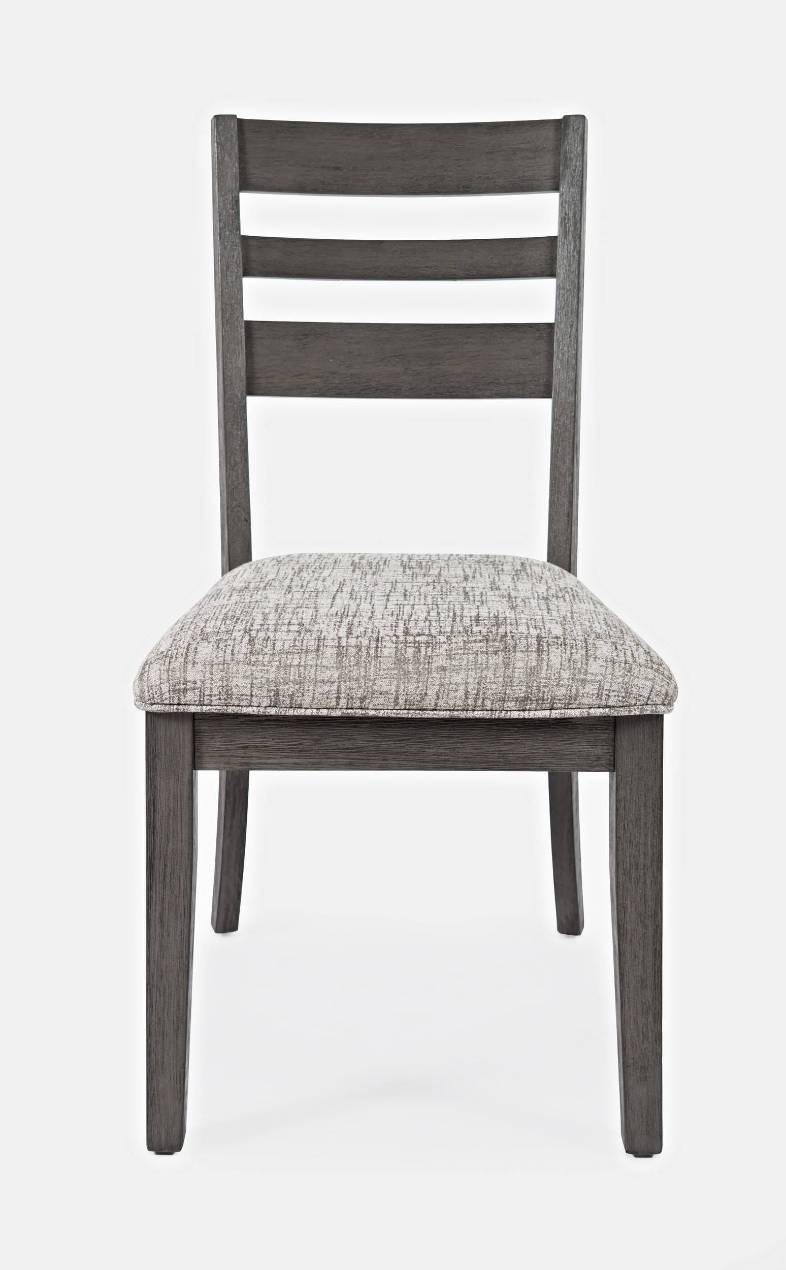 Jofran Altamonte Brushed Gray Ladderback Chair - Set of 2