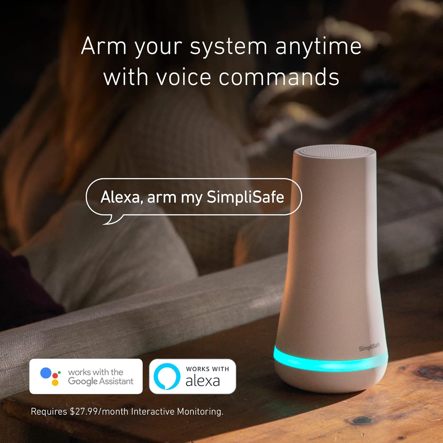 SimpliSafe 9 Piece Wireless Home Security System w/HD Camera - Optional 24/7 Professional Monitoring - No Contract - Compatible with Alexa and Google Assistant