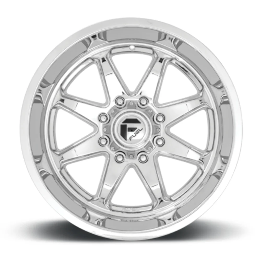 Fuel D748 Hammer 20X9 8X165.1 1Et 125.1Cb Chrome Wheel