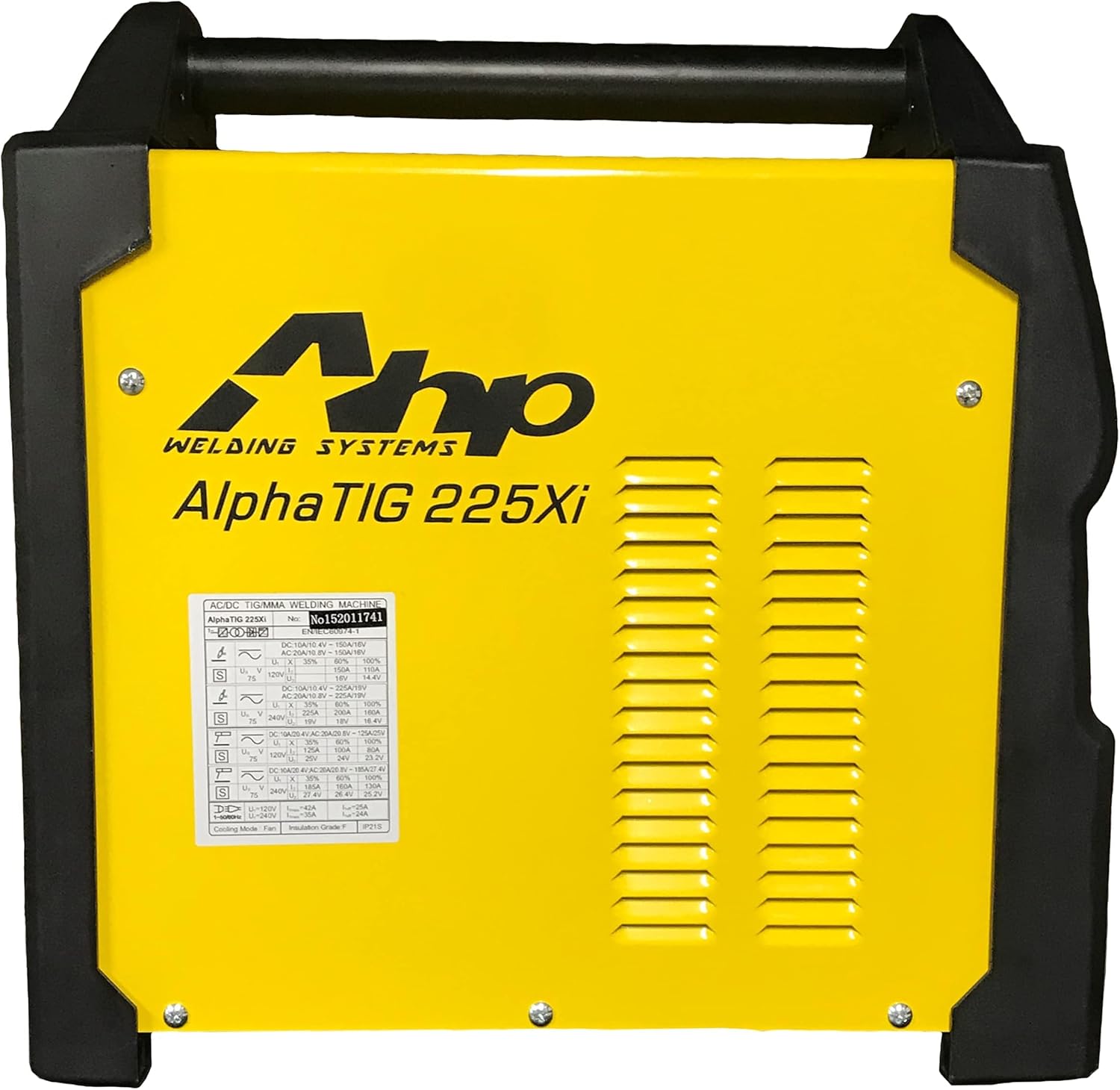New 2024 AHP Alpha-TIG 225Xi 200 Amp IGBT AC/DC Pulse TIG/Stick Welder 110v/220v Dual Voltage