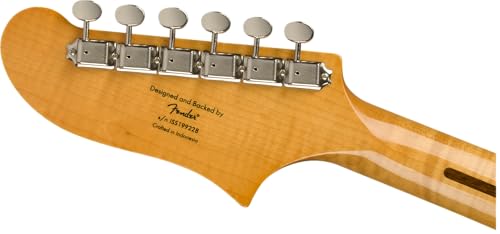 Squier Classic Vibe Starcaster Electric Guitar, with 2-Year Warranty, Natural, Maple Fingerboard