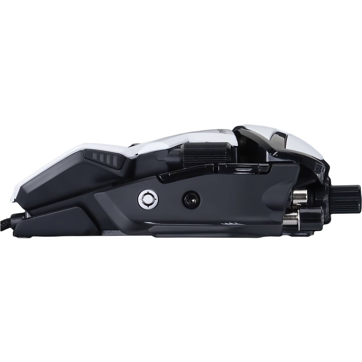Mad Catz The Authentic R.A.T. 8+ Optical Gaming Mouse - White