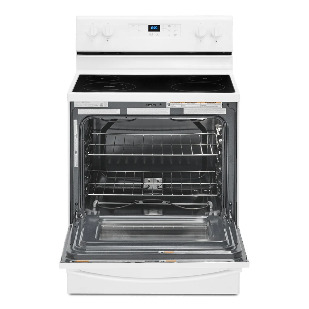 Whirlpool Wfe320m0j 30" Wide 5.3 Cu. Ft. Free Standing In Electric Range - White