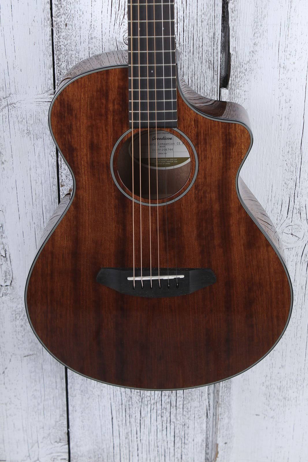 Breedlove Discovery CE Mahogany Companion Acoustic/Electric Guitar