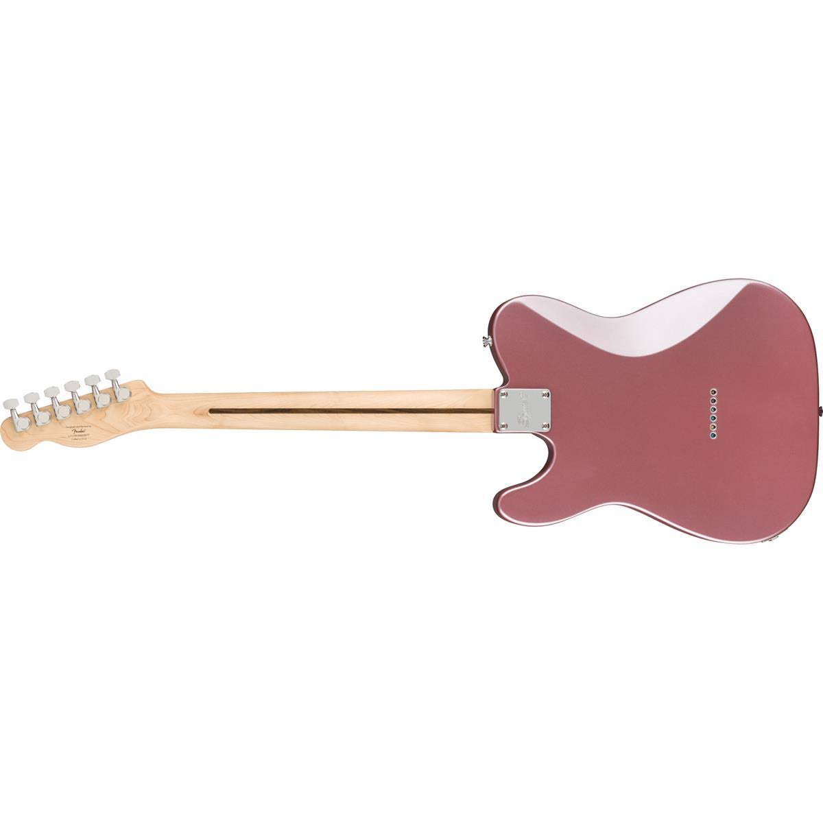 Squier Affinity Series Telecaster Deluxe Electric Guitar Burgundy Mist