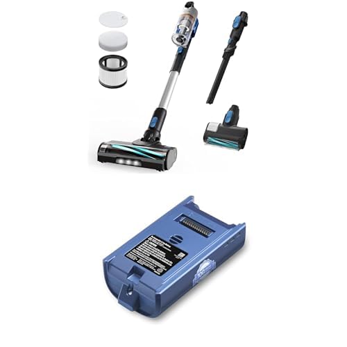 LEVOIT Cordless Vacuum Cleaner, Stick Vac with Tangle-Resistant Design, Up to 50 Minutes, Powerful Suction, Rechargeable, Lightweight, and Versatile for Carpet, Hard Floor, Pet Hair, LVAC-200