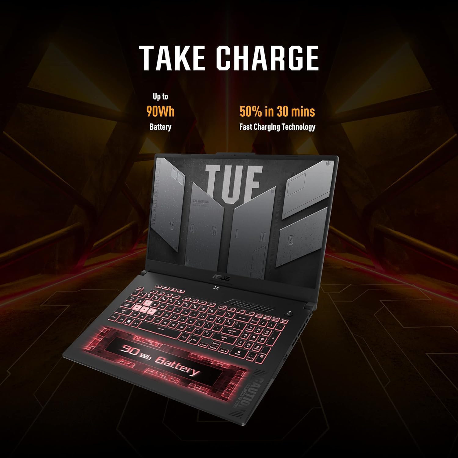 ASUS-TUF F15-Gaming Laptop-4070 - i7-12700H - RGB Backlit Keyboard - 15.6 FHD IPS Display 100% sRGB - Thunderbolt4 USB C - G-SYNC - Wi-Fi 6 - Webcam - HDMI Cable (64GB RAM |2TB PCIe SSD)