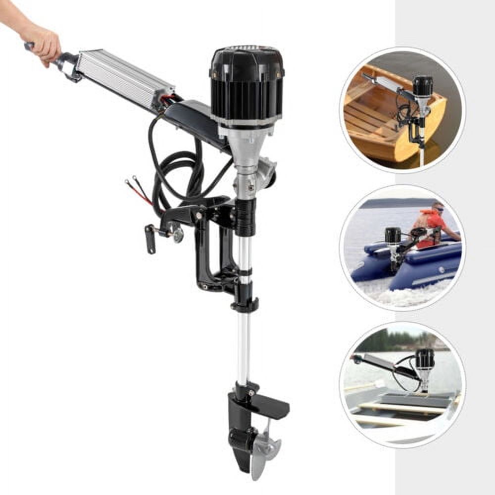 1000W 48V Outboard Engine  Outboard Motor Trolling Motor Aluminum Motor  4800rpm
