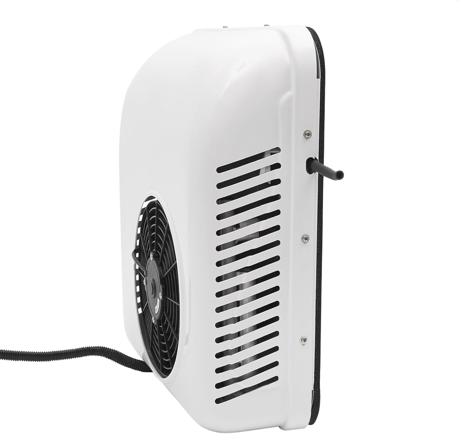 RV Air Conditioner, 12V 750W Electric Parking Rooftop Air Conditioner Heat and Cool A/C Unit for RV Motorhome Trucks Trailer, 6000BTU