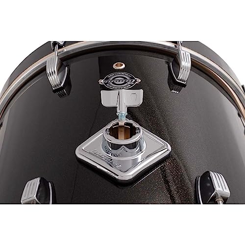 Ludwig Breakbeats By Questlove 4-piece Shell Pack with Snare Drum - Black Sparkle