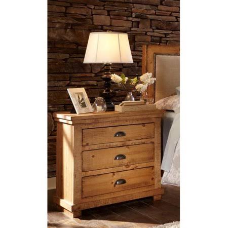 ProComfort Willow Casual Style Night Stand, Distressed Pine