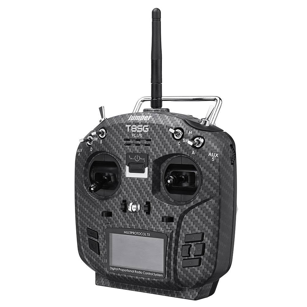 Topacc Jumper T8SG V2.0 Plus Carbon Special Edition Hall Gimbal Multi-protocol Advanced Transmitter for Flysky FrSky