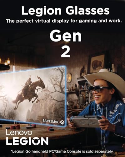 Lenovo Legion Go S - 2025 - Mobile Gaming Console - AMD Radeon graphics - 8" PureSight IPS Display - 120Hz - AMD Ryzen™ Z2 Go - 16GB Memory - 512GB Storage - Glacier White - Free PC Game Pass