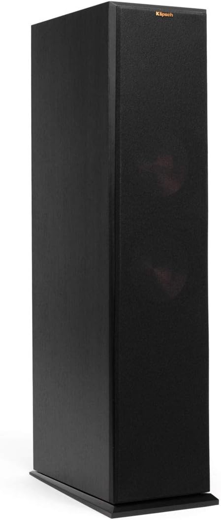 Klipsch RP-280F Reference Premiere Floorstanding Speaker with Dual 8 inch Cerametallic Cone Woofers (Ebony Pair)