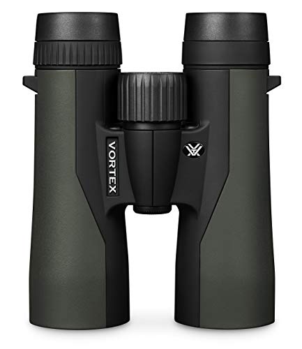 Vortex Optics Crossfire HD 10x42 Binoculars - HD Optical System, Tripod Adaptable, Rubber Armor, Waterproof, Fogproof, Shockproof, Included GlassPak - Unlimited, Unconditional Warranty