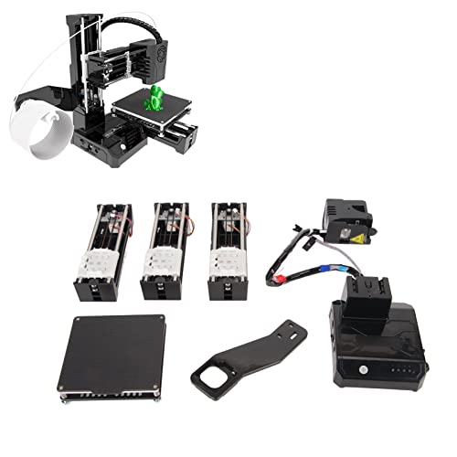 FDM Mini 3D Printer, High Accuracy Improve Spatial Imagination 3D Printer, Quick Assembly Mini 3D Printer for Beginners for Household