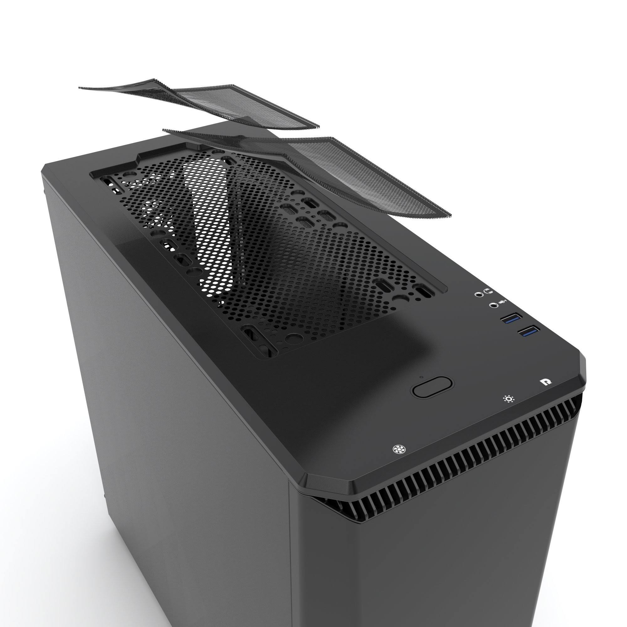 Phanteks Eclipse Series P400S Silent Edition Steel ATX Mid Tower Case Satin Black Ph-ec416psc_bk
