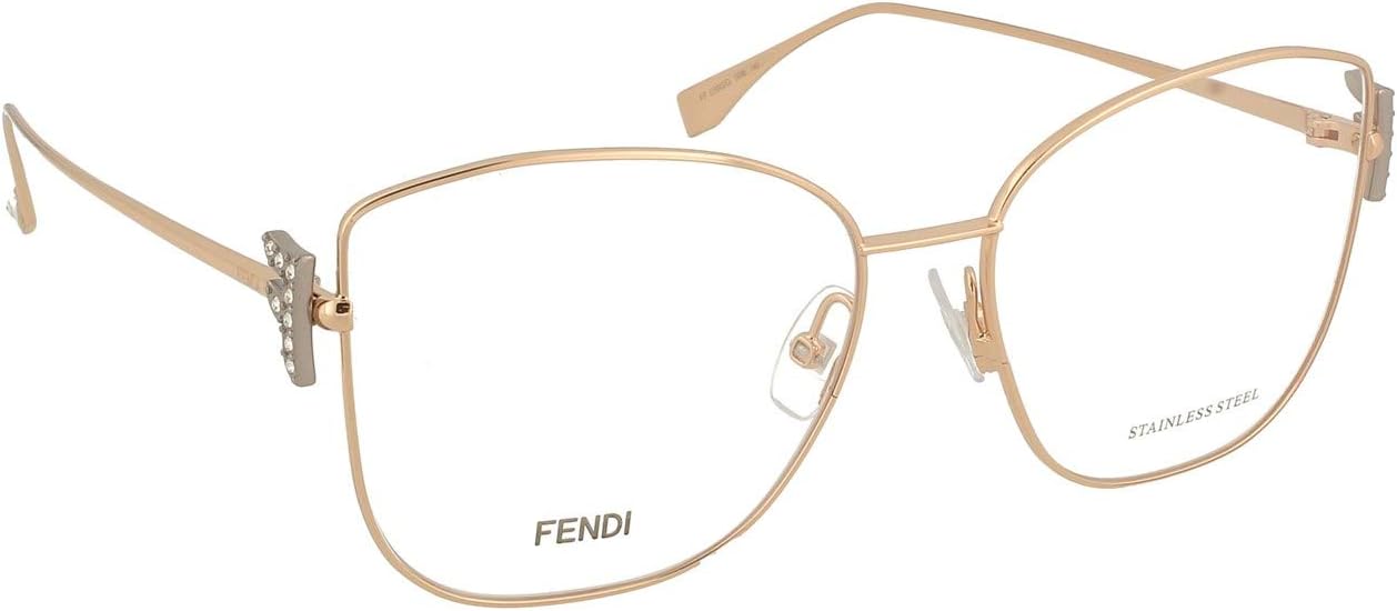 Fendi FENDI FREEDOM FF 0390/G ROSE GOLD 56/16/140 women Eyewear Frame