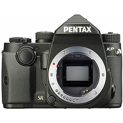Pentax KP Silver Body 24.32 Ultra-Compact Weatherproof DSLR with 3" LCD, (Silver)