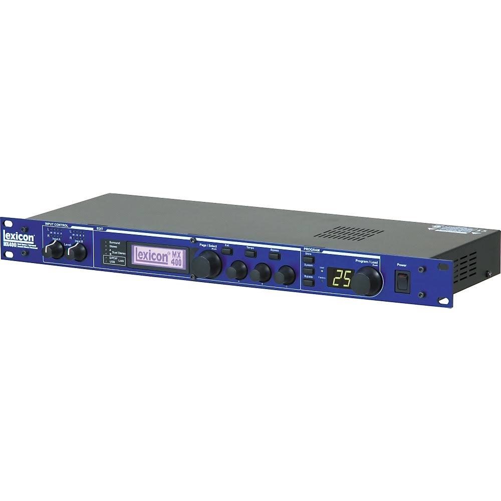 Lexicon MX400 Dual Stereo Reverb/Effects Processor