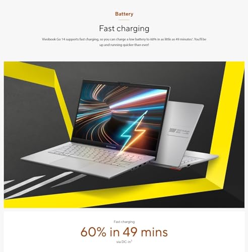 ASUS 2024 Vivobook Go Laptop | Intel 12th 6-Core i3 Upto 4.40 Ghz | 14” FHD LED Display | 24GB RAM | 512GB SSD | 1.3kg Light | 17.3mm Thin | Windows 11 Pro | Black