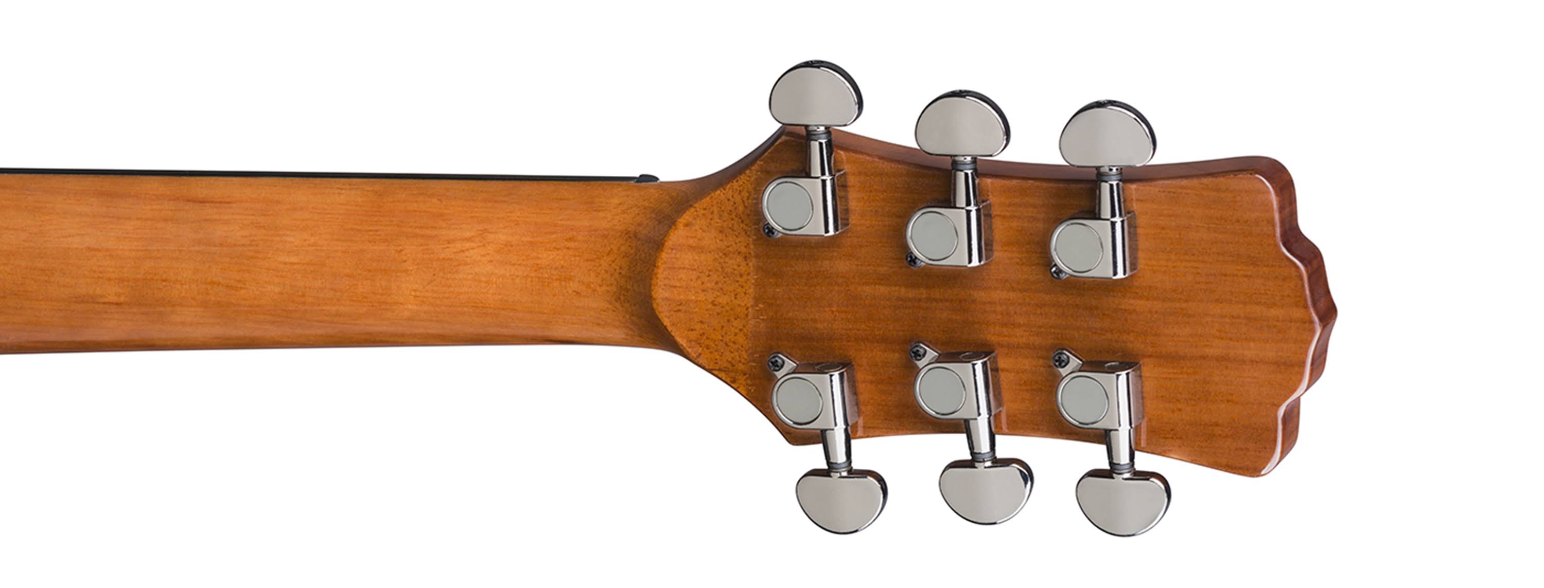 Luna Gypsy Quilt Ash Acoustic Electric Guitar Gloss Natural