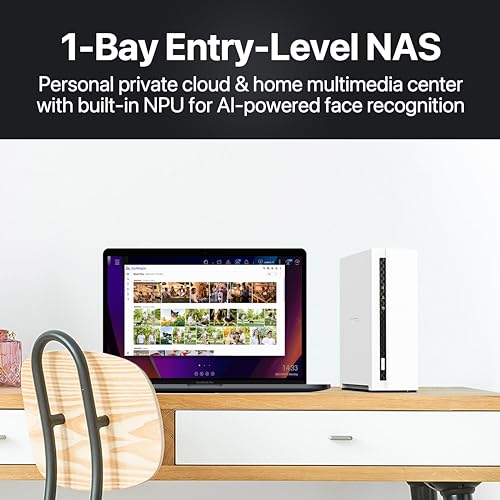 QNAP 4 Bay NAS with 12TB Storage Capacity, Preconfigured RAID 5 Seagate IronWolf Drives Bundle, 2.5GbE Ports (TS-433-4G-44ST-US)