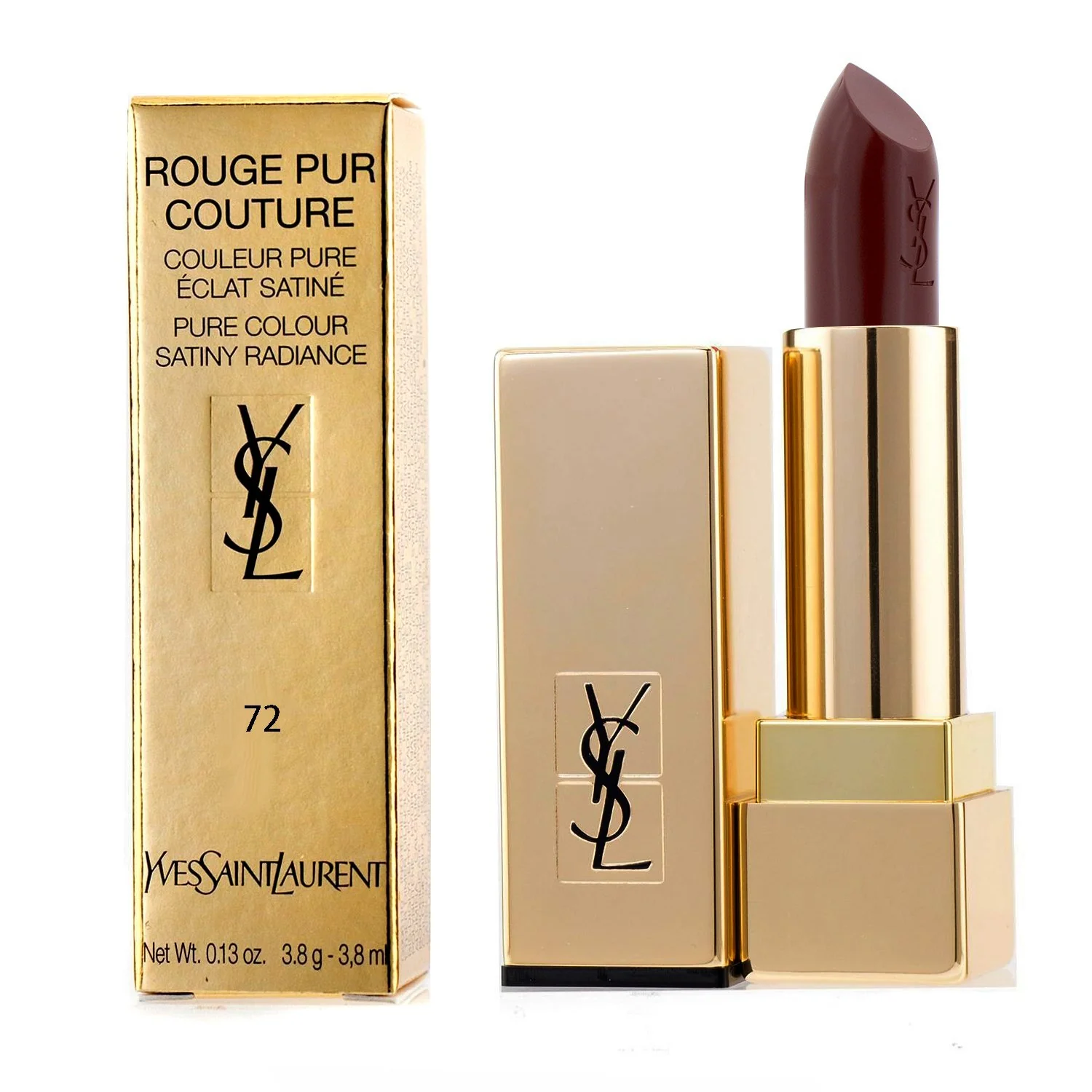 Yves Saint Laurent Rouge Pur Couture - #151 Rouge Unapologetic  3.8g/0.13oz