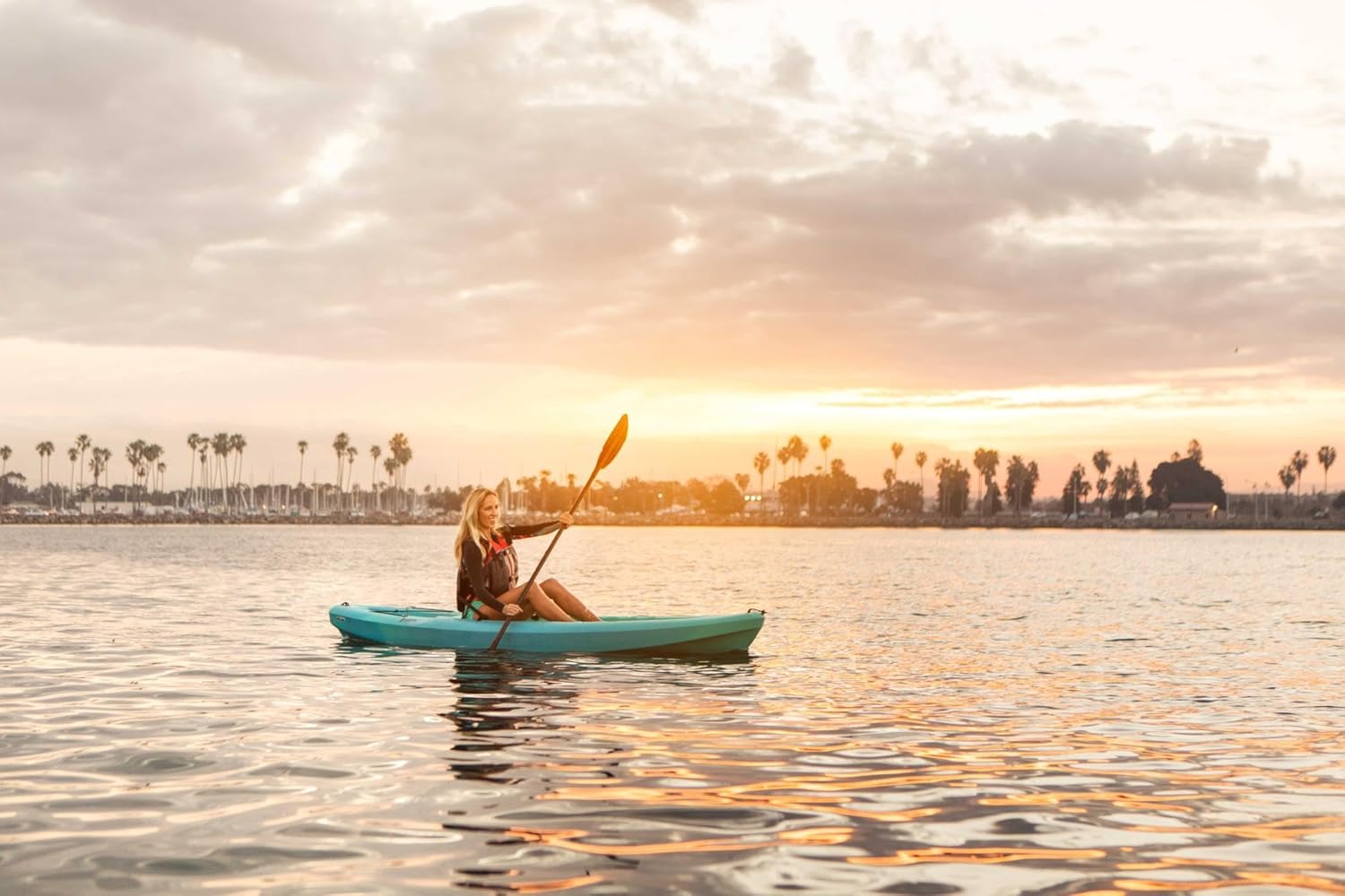 Lifetime Triton Sit-On-Top Kayak and Paddle, 10'