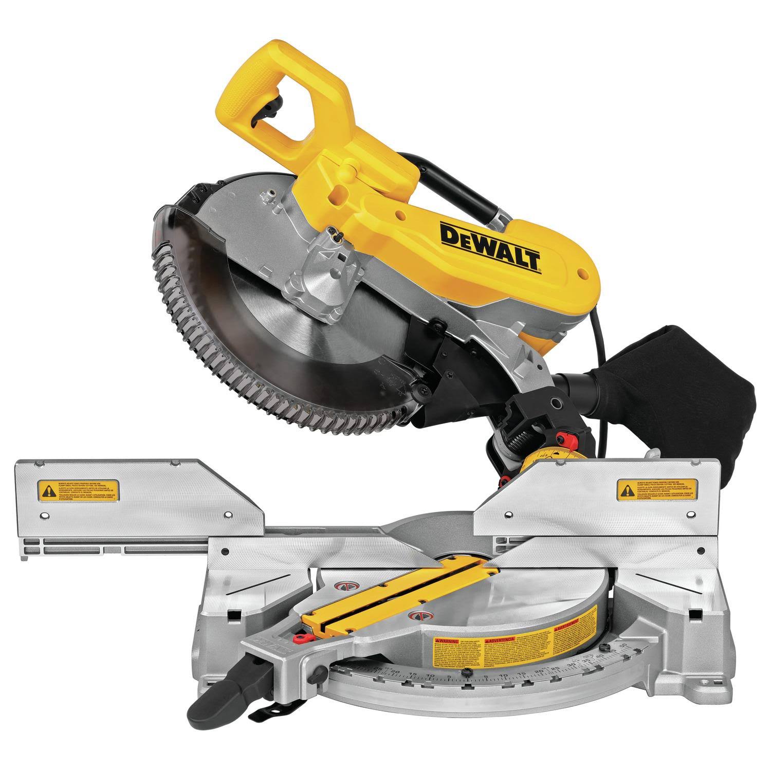 DeWalt 12 in. 15 Amp Compound Double Bevel Miter Saw DWS716