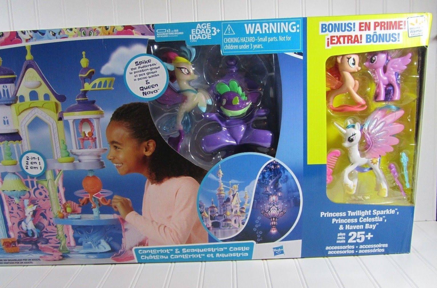 My Little Pony The Movie Canterlot u0026 Seaquestria Castle with Friends