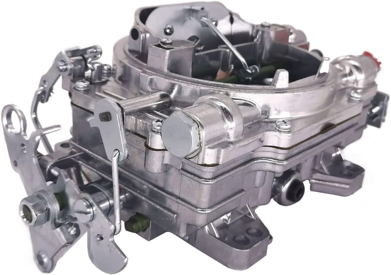 1406 Carburetor Replacement for Performer 600 CFM 4 Barrel AFB-style Square Bore Performance Carburetor with Air Value Secondary Manual Electric Choke (1406 Carburetor)