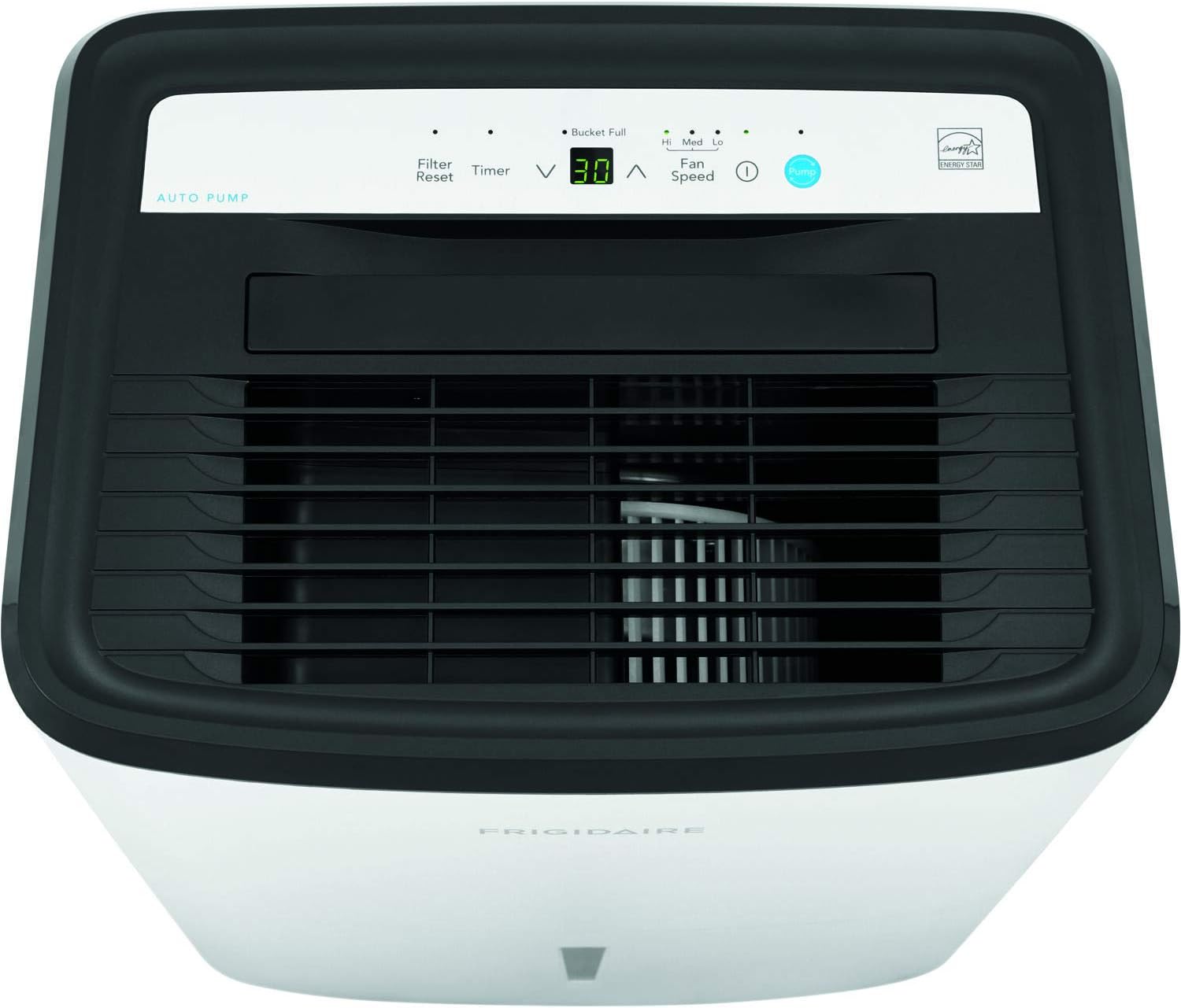 Frigidaire Dehumidifier, High Humidity 50 Pint Capacity with Built In Pump, in White