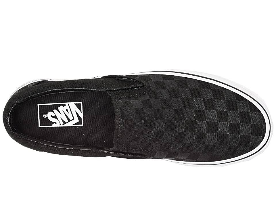 Vans Classic Slip on Checkerboard Black Black