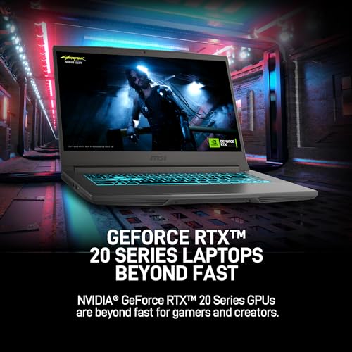 MSI Thin A15 15.6” 144Hz FHD Gaming Laptop: Ryzen 7-7735HS, NVIDIA Geforce RTX 4050, 16GB DDR5, 512GB NVMe SSD, Cooler Boost 5, Win 11: Black B7VE-214US