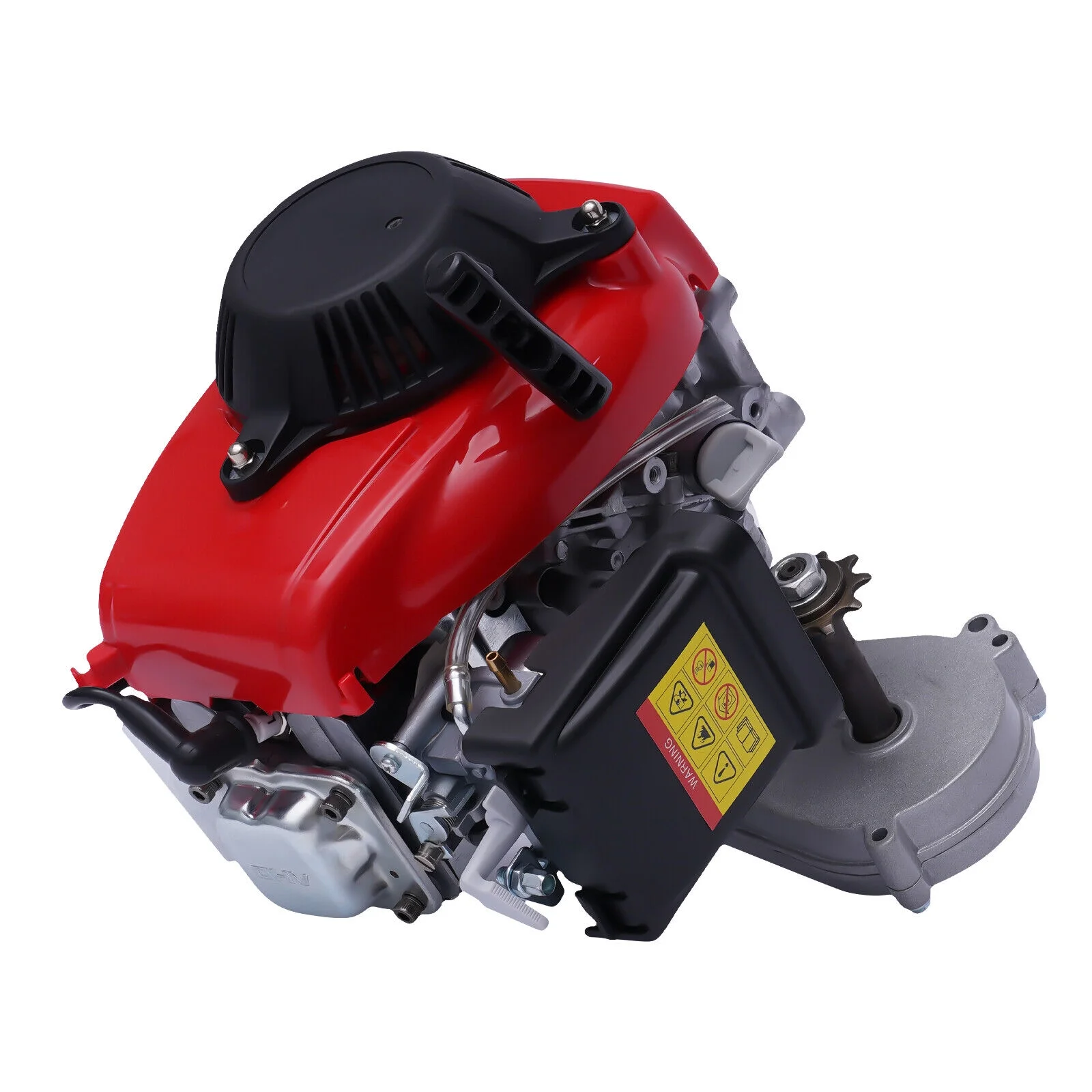 Miumaeov 49CC 4-Stroke Motorized Bicycle Kit Gas 28’’ V Frame Bike 26’’ ATV Bike Petrol Bike Engine Air-Cooled System Single Cylinder Chain Drive Bicycle Scooter Conversion kit