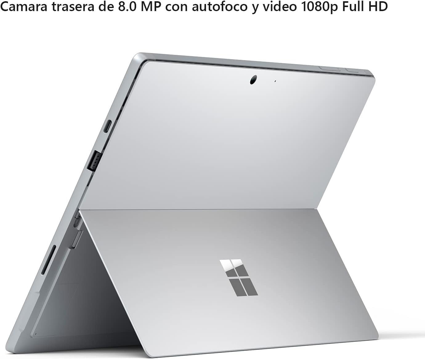 Microsoft Surface Pro 7+ 128GB i5-1135G7 8GB RAM (12.3-inch Touchscreen, Wi-Fi, Quad-Core i5, Windows 11 Home) Platinum, TFN-00001